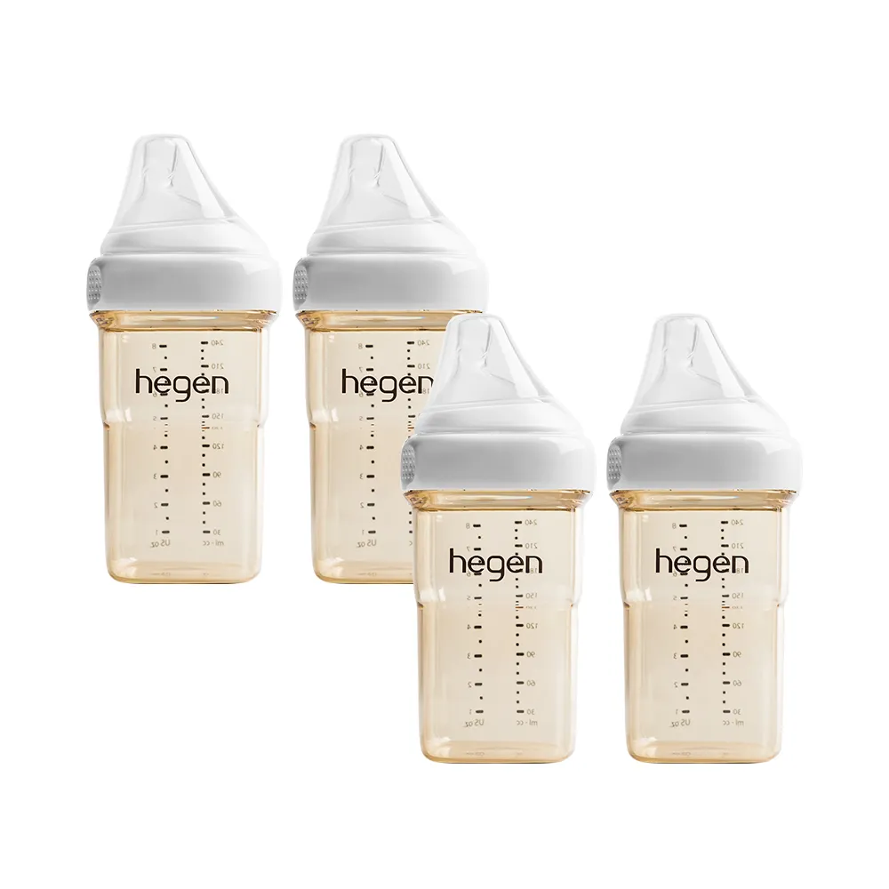【hegen】總代理｜經典四支組(240ml雙瓶 x2)_白