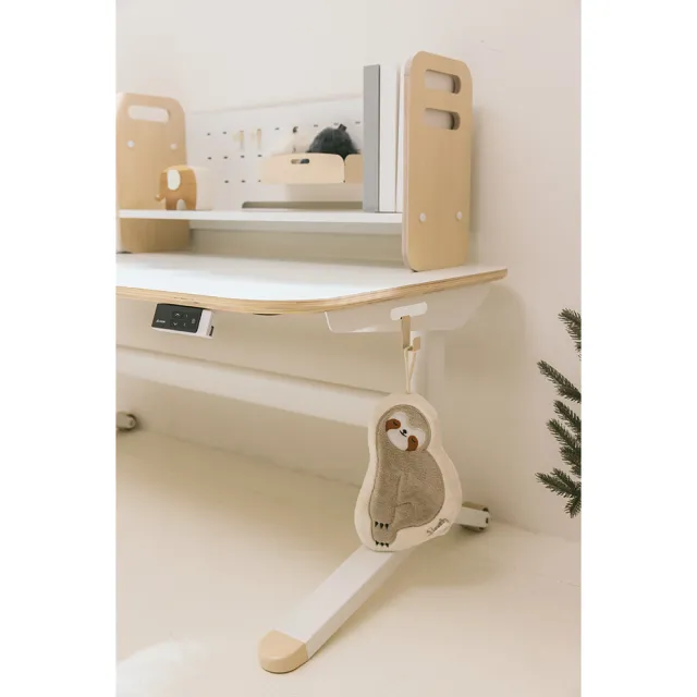 【林製作所】寬120cm松木兒童電動成長桌椅(書桌 兒童書桌椅 電動升降桌 一起長高桌)
