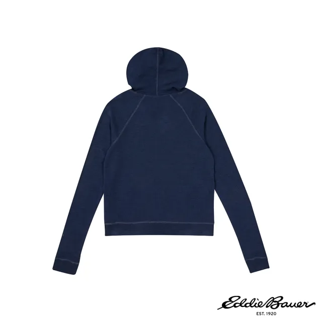 【Eddie Bauer】女性長袖棉質親膚連帽上衣 任選 21690144