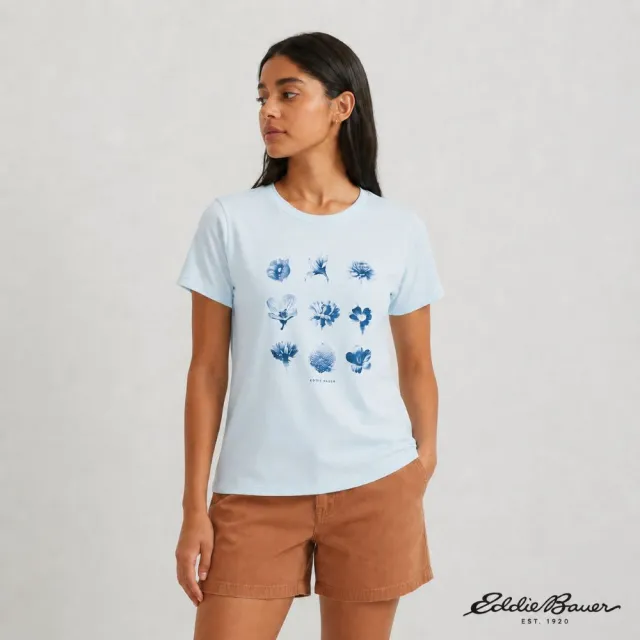 【Eddie Bauer】男女夏日經典印花TEE 多款任選