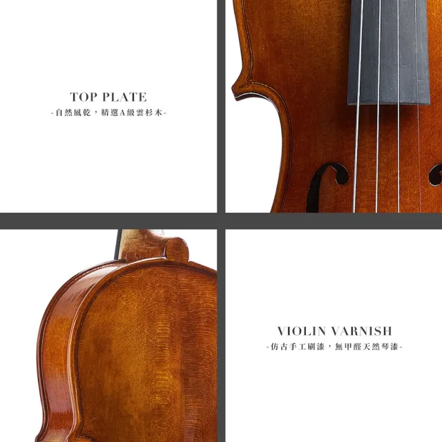【ISVA Strings】Academy-I 進階學院系列 手工小提琴｜全實木結構 無甲醛安全 音色平衡 初學推薦