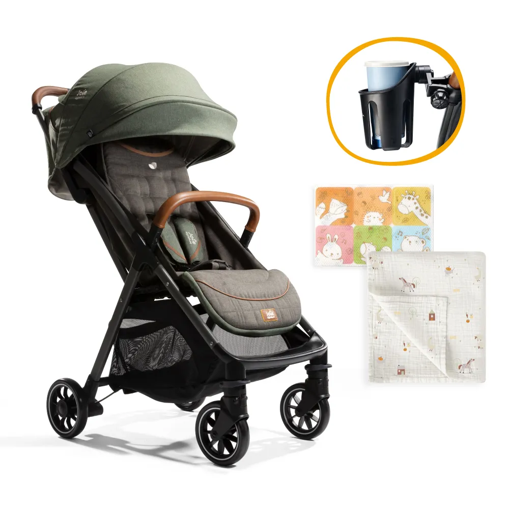 【Joie】Parcel™輕便三折手推車(嬰兒推車/輕便手推車/可登機/登機車)
