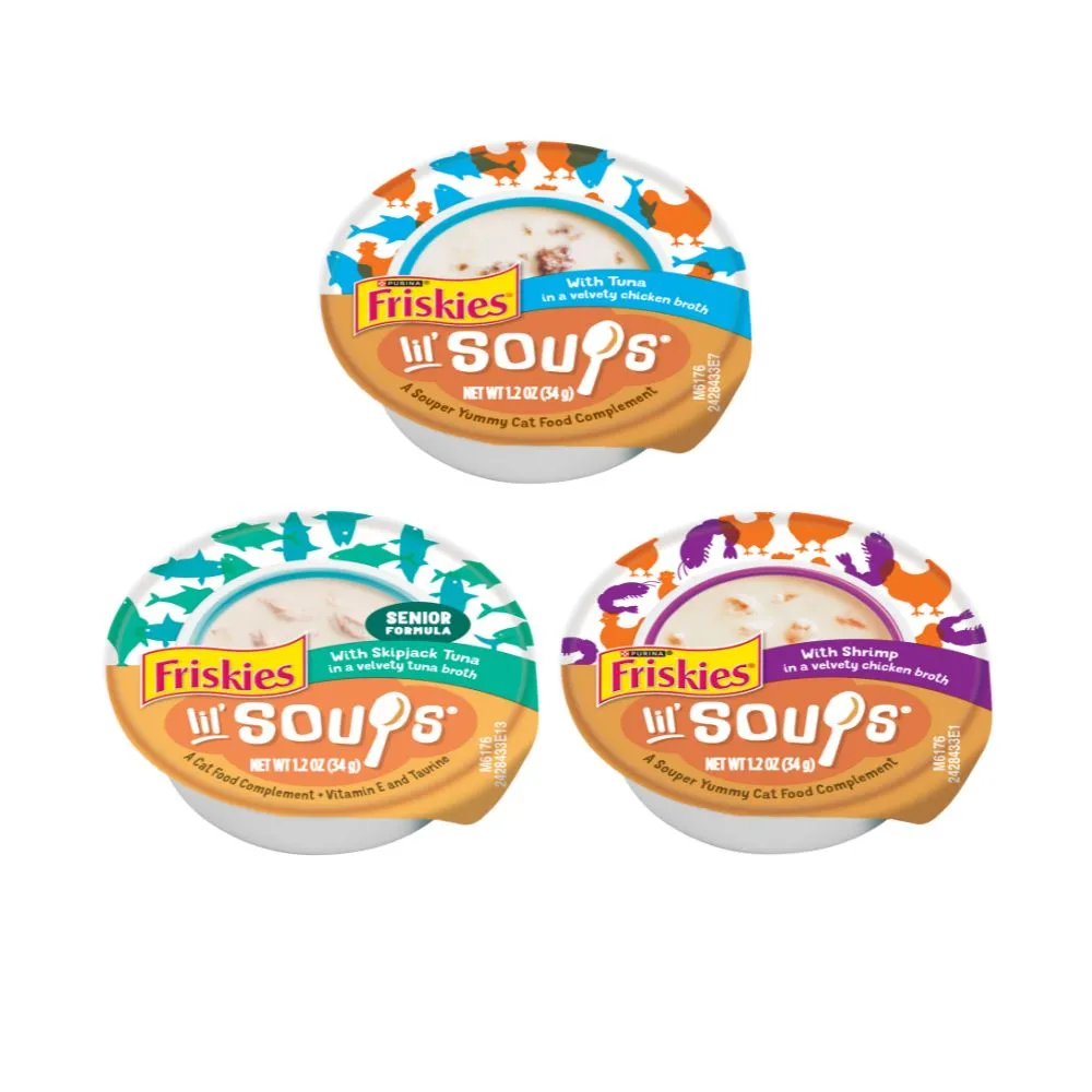 【Friskies 喜躍】美式濃湯 34gx24罐(貓副食 貓湯罐 貓濕糧)