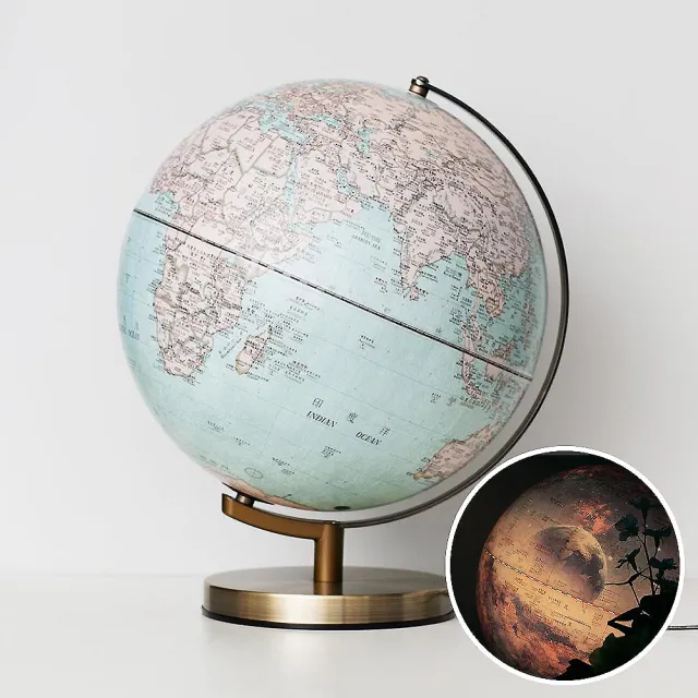 【WUZ 屋子】SkyGlobe 12吋療癒系新仿古宇宙觸碰式地球儀(宇宙儀)
