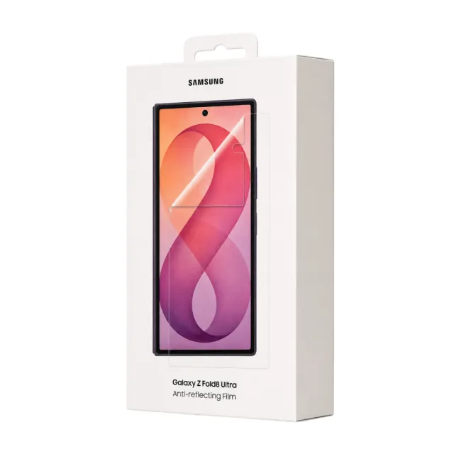 【Samsung 三星】Galaxy Z Fold8 Ultra 原廠抗反光螢幕保護貼 - 內附 2片保貼 (EF-UF976)