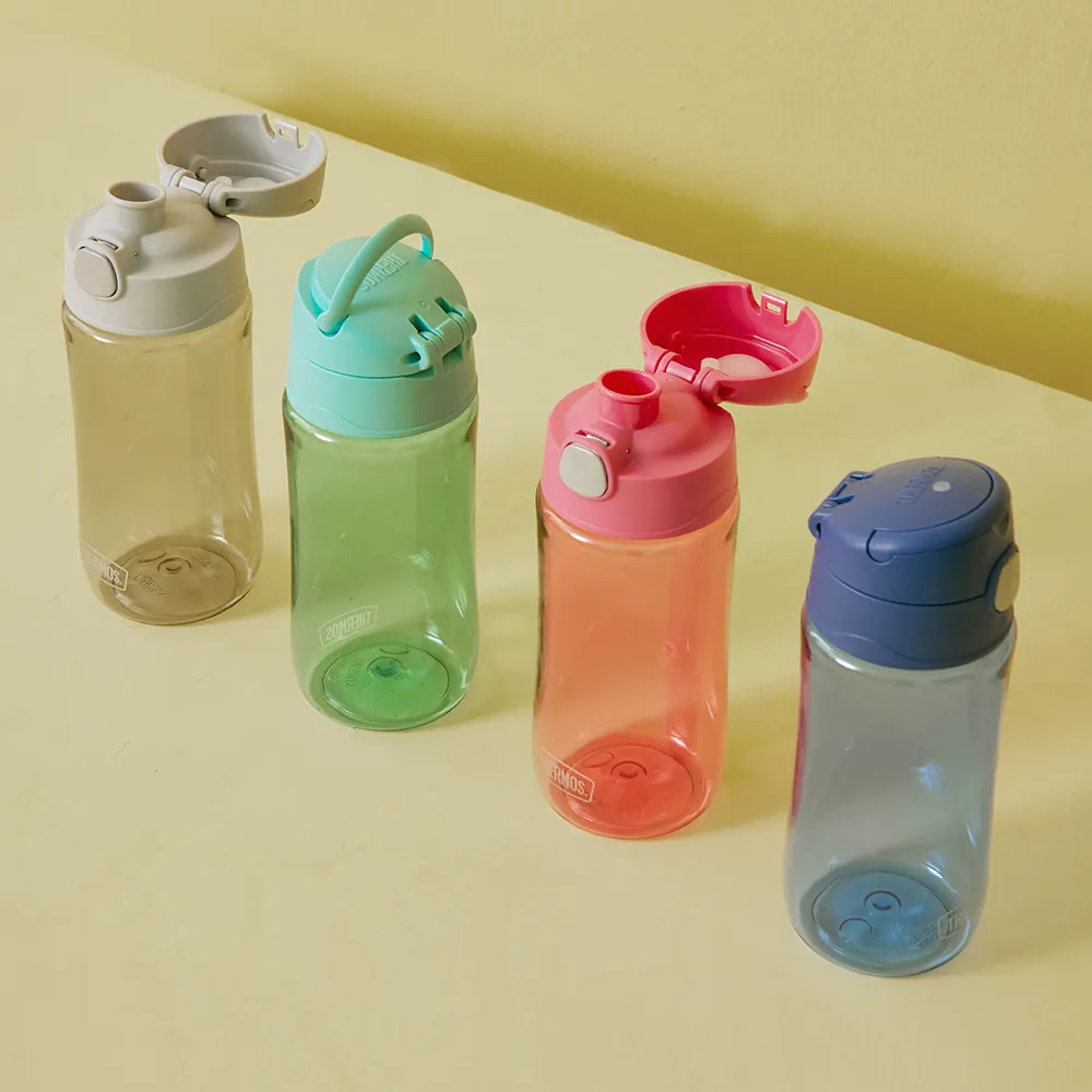 【THERMOS 膳魔師】彈蓋直飲輕水瓶兒童水壺470ml(GP4040)