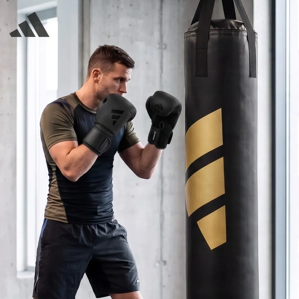 【adidas 愛迪達】人造皮革拳擊沙包 120cm(初學者 專業訓練 拳擊 泰拳 散打 自由搏擊)