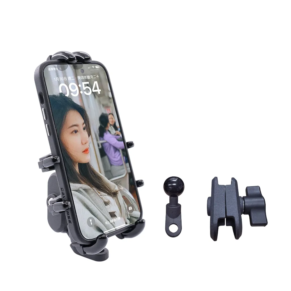 【風之守護】機車騎士 八爪機車手機架-快(Gogoro可用 手機支架 外送員必備 機車族)