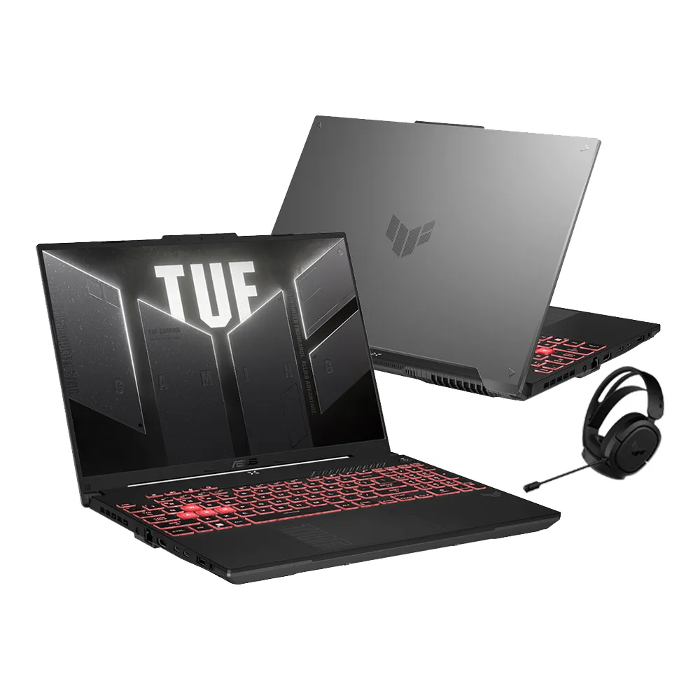 【ASUS 華碩】TUF耳機組★16吋Ryzen7 RTX4050電競筆電(FA607NUQ-0093A170H/Ryzen 7 170/16G/512G/W11)