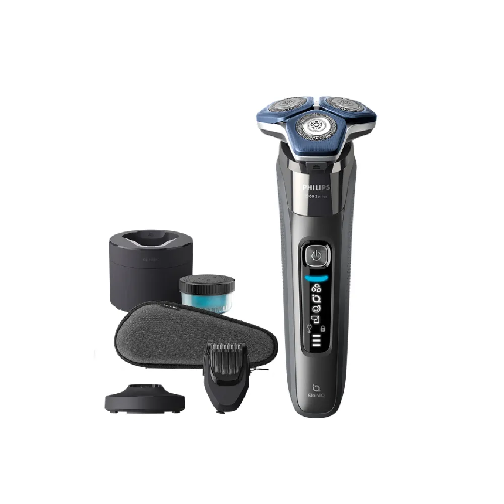 【Philips 飛利浦】S7887/58 SkinIQ 7000系列智能電鬍刀-全能旗艦組(官方直營)