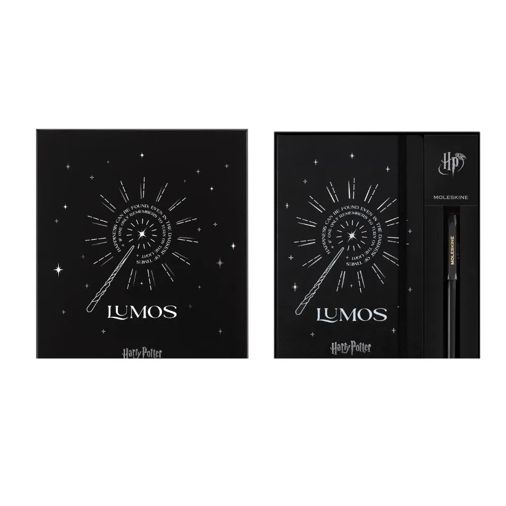 【MOLESKINE】哈利波特限量筆記本 KAWECO 套裝(筆記本 KAWECO 筆)