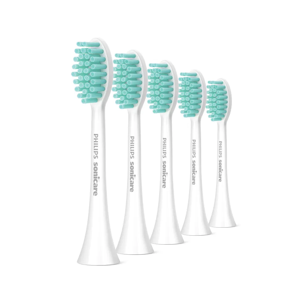 【Philips 飛利浦】HX2025 Sonicare 輕柔潔淨刷頭5入組 (適用小羽刷HX2421/小彩刷/官方直營)