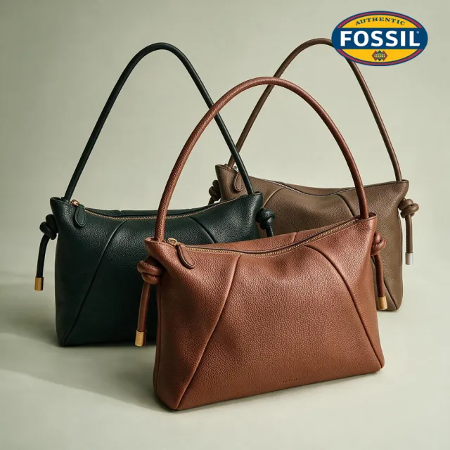 【FOSSIL】Willa 真皮肩背包 (多色可選)