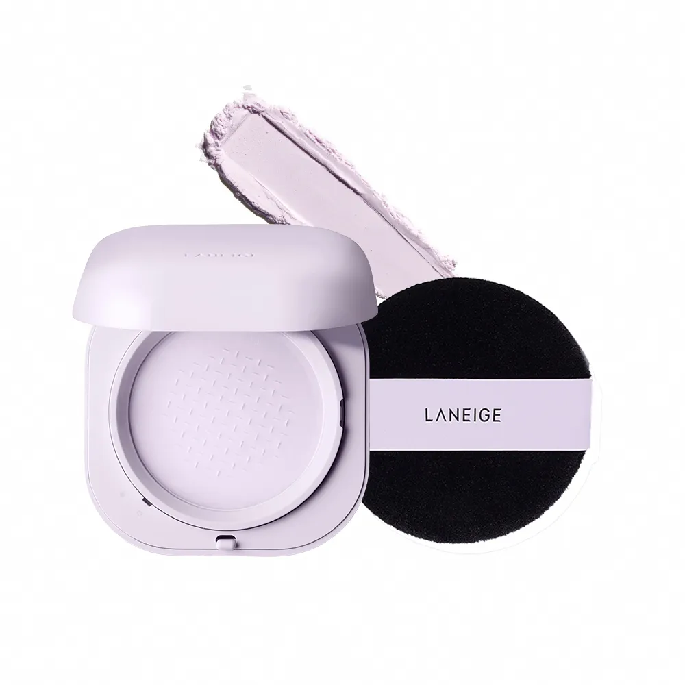 【LANEIGE 蘭芝】官方直營 柔霧校色持妝氣墊蜜粉 7g(蘭芝 紫霧蜜粉 紫蜜粉 定妝蜜粉 氣墊粉餅 NEO氣墊)