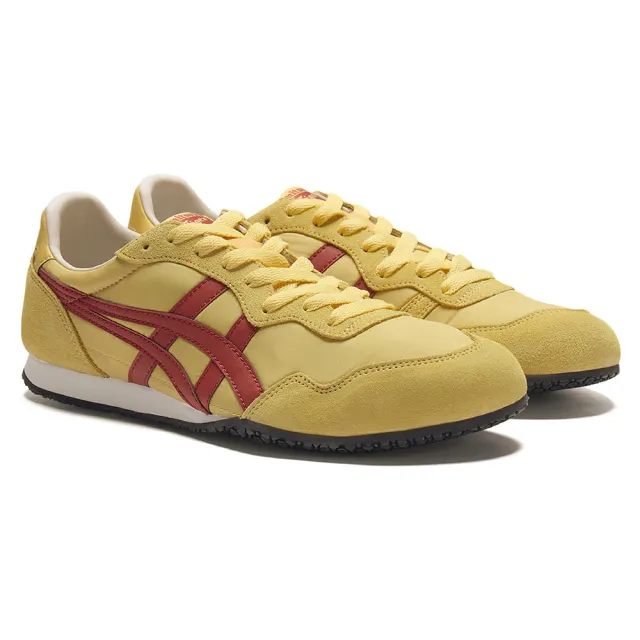 【Onitsuka Tiger】鬼塚虎-淺綠底黑虎爪紋 SERRANO(1183B400-308/1183B400-756)