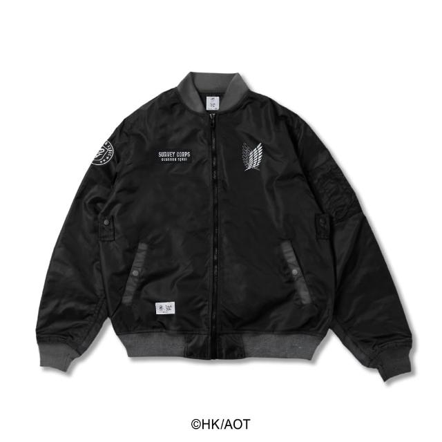 【富邦悍將】進擊的巨人 聯名飛行夾克(S-3XL)
