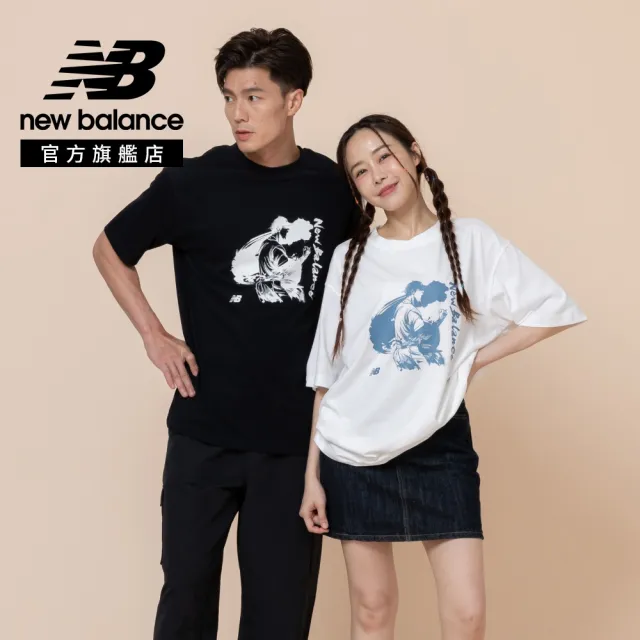 【NEW BALANCE】NB 大谷翔平x短袖上衣_男性_黑/白_MT62W3EEBK_MT62W3EEWT(美版 版型偏大)