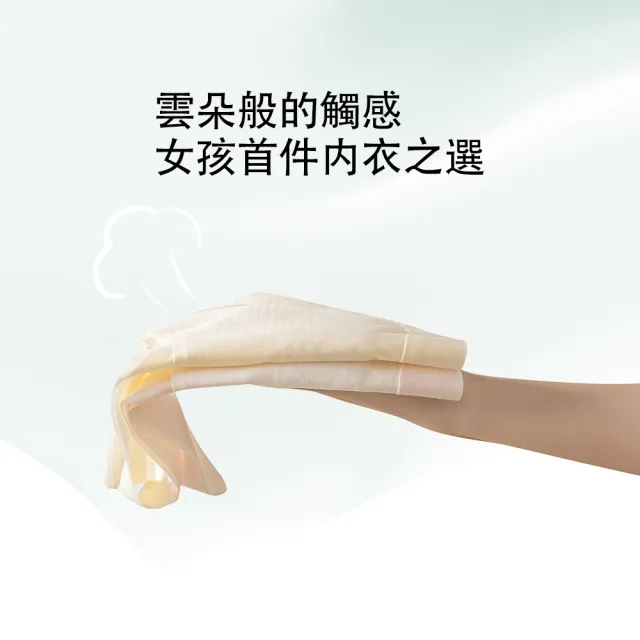 【YOIIE 良の居家】兩件組 冰絲吸濕透氣 後背加強運動型 學生內衣成長內衣(第一階段無鋼圈款 運動背心款)