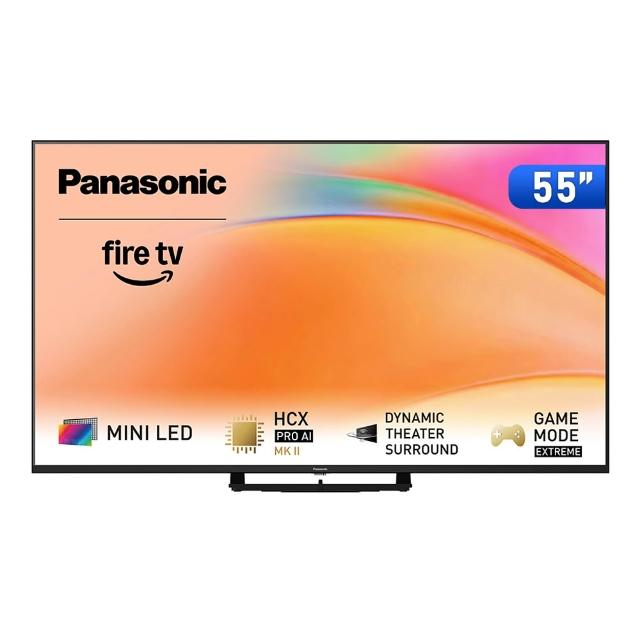 【Panasonic 國際牌】55型4K Mini LED 144Hz聯網顯示器_無視訊盒(TV-55W95BGT)