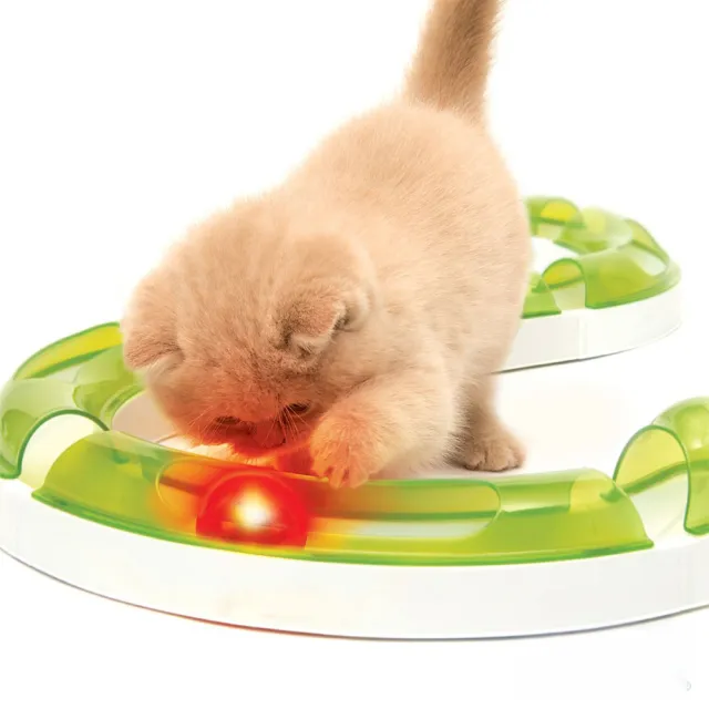【CATIT】嘿卡堤  多感互動系列-軌道球（貓玩具/益智玩具）