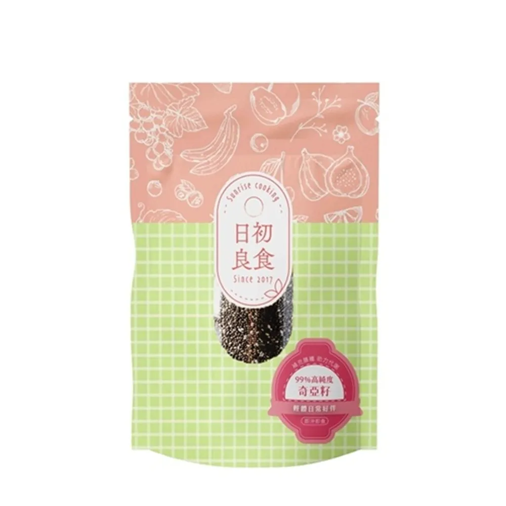 【日初良食】奇亞籽400g/包x2入組(鼠尾草籽；富含膳食纖維)