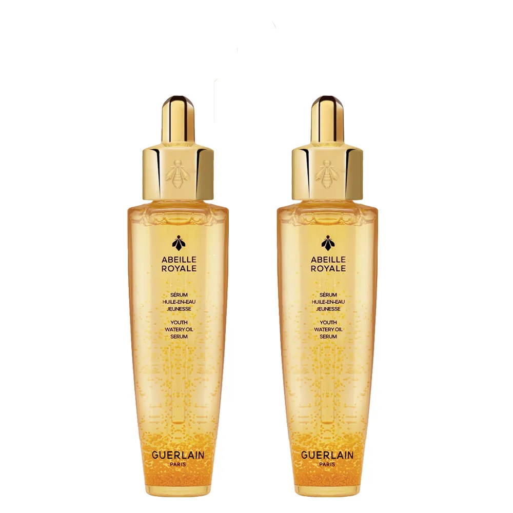 【Guerlain 嬌蘭】皇家蜂王乳平衡油精華 50ml雙入組(國際航空版/全新升級/母親節限定優惠)