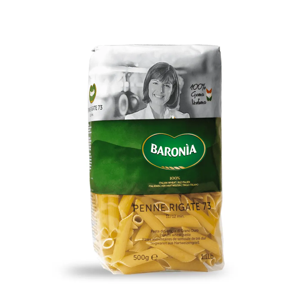 【BARONIA 巴羅尼亞】義大利 尖筆麵 500g x3