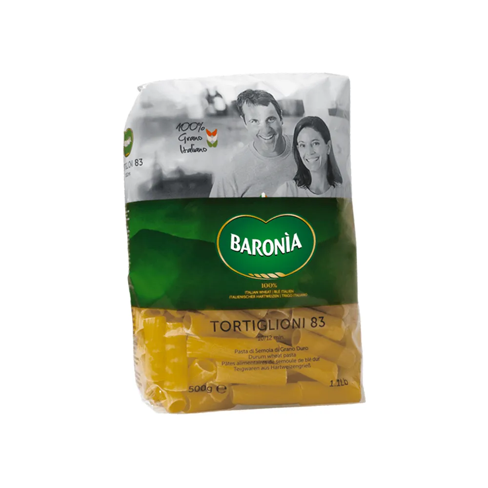 【BARONIA 巴羅尼亞】義大利 水管麵500g