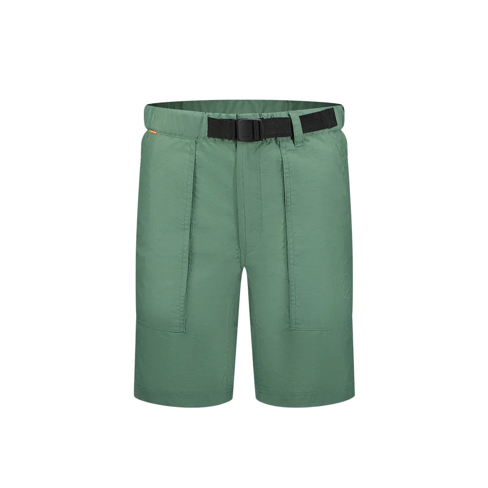 【Mammut 長毛象官方直營】Hiking Cargo Shorts AF W 日系經典工作短褲 玉石綠 女款 #1023-00910
