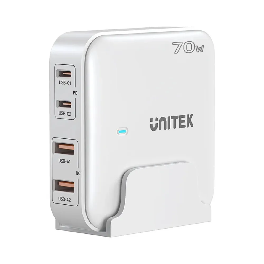 【UNITEK 】P1229A  PD100W 桌上型氮化鎵充電站(PD100W快速充電/2年保固)