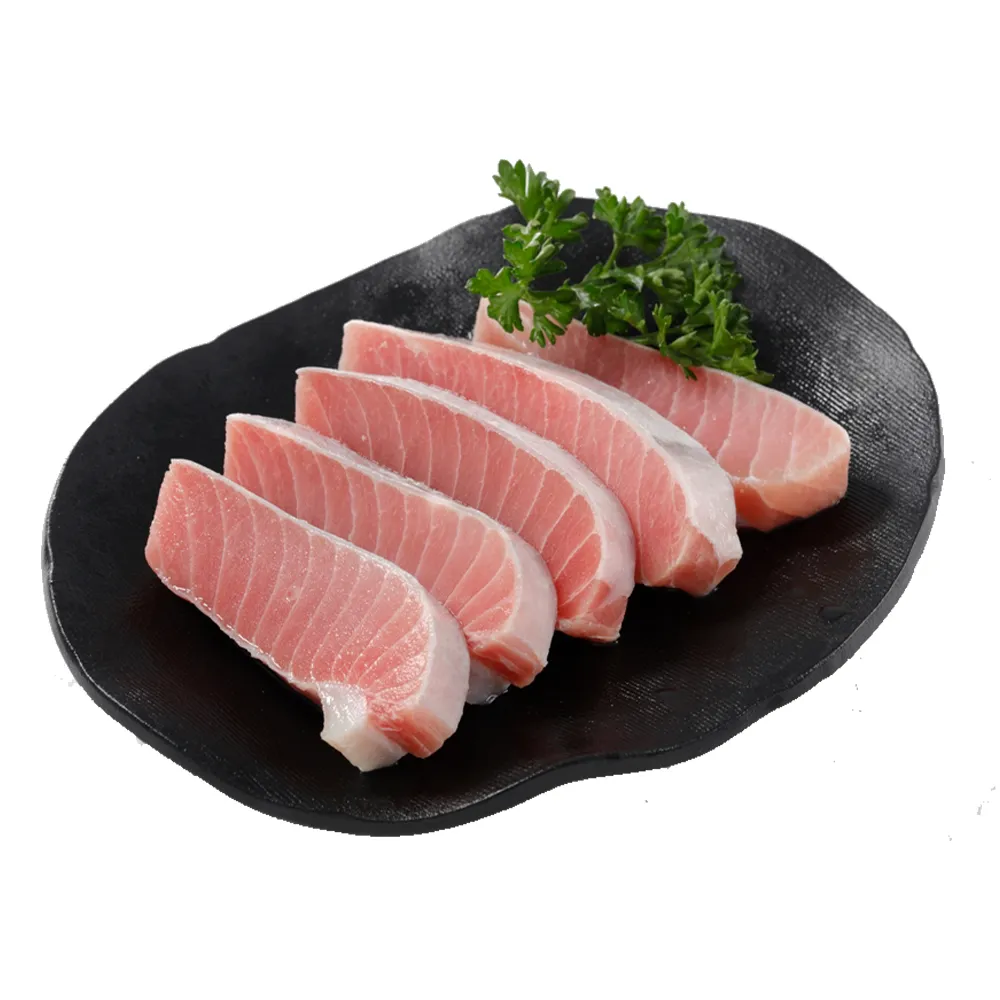 【華得水產】東港松板大目鮪魚腹肉8包組(250g/包 / 無法生食)