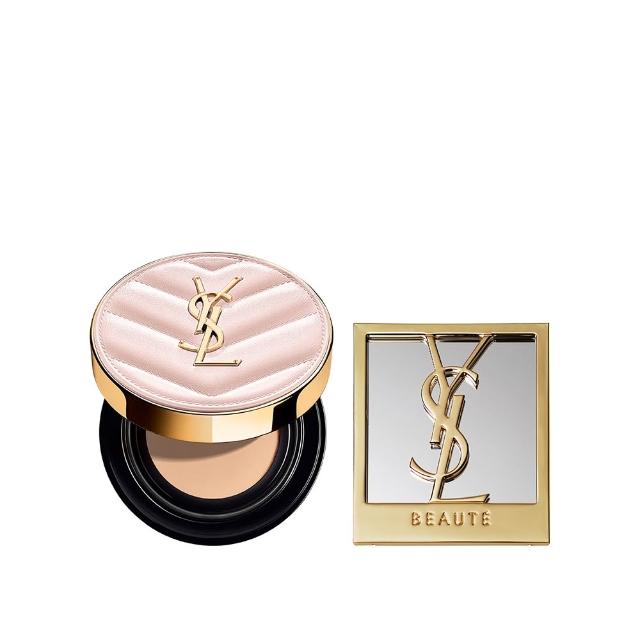 【YSL】官方直營 超模光感精華水氣墊SPF50+/PA++++ 12g(粉紅氣墊/防曬/任選1款)
