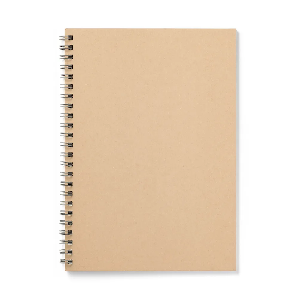 【MUJI 無印良品】植林木不易透色雙環筆記本/橫線/48頁.A5.米