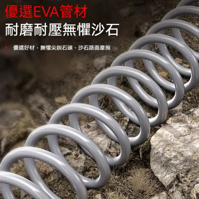 【ZHIPU 芝浦】高壓澆水槍 多功能噴水槍 園藝灑水槍 25米彈簧管套裝 洗車澆花噴頭 三種水型調節 定制款L