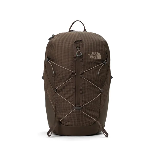 【The North Face】北面男女款咖啡色舒適背負休閒後背包｜8E9ZTGV 筆電包/登山包