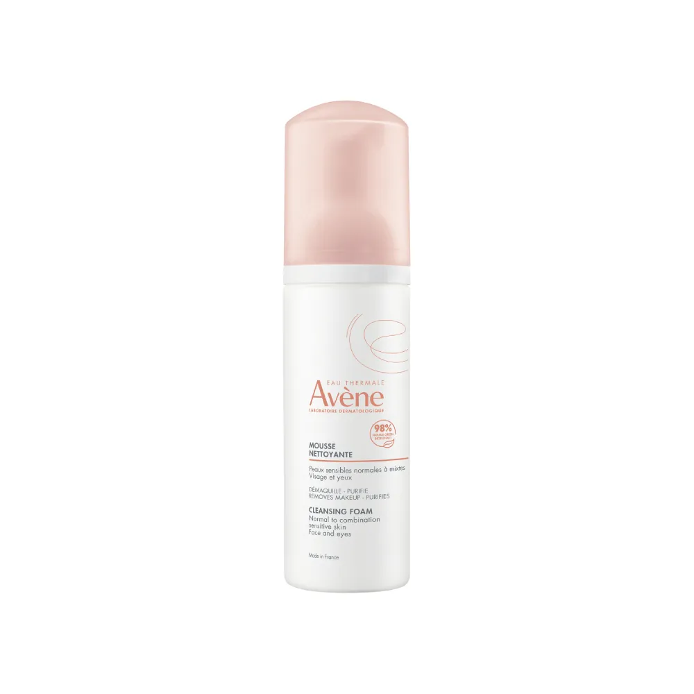 【Avene 雅漾】官方直營 活泉綿密潔顏慕斯150ml(洗面乳)
