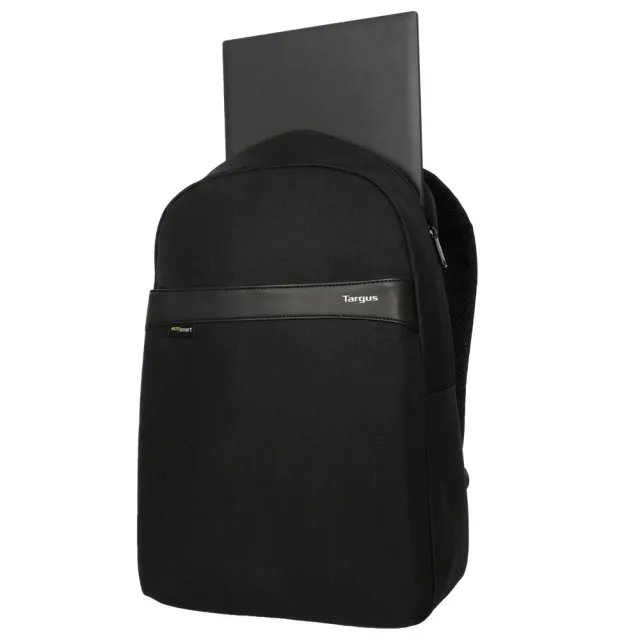 【Targus】New Geolite Essential EcoSmart 15-16 吋極簡輕量商務後背包-黑色(TSB960)