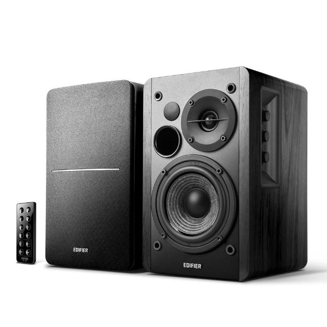 【EDIFIER】2.0聲道 藍牙喇叭 R1280DB+T5S重低音(音響/主動喇叭/桌上喇叭/2.0聲道/藍牙喇叭/重低音)