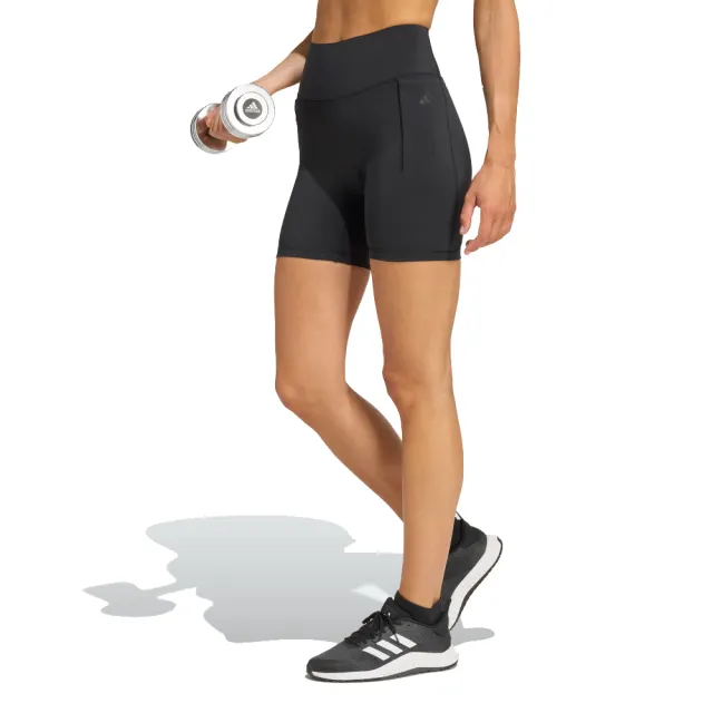 【adidas 愛迪達】緊身短褲 OPT PL SHO L 女 - KF1042(其他規格)
