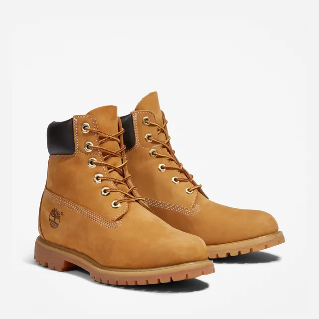【Timberland】女款小麥色Timberland☆ Premium經典防水6吋黃靴(10361713)