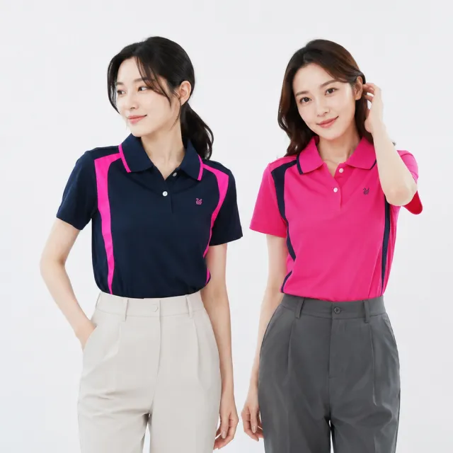 【遊遍天下】MIT台灣製男女款抗UV吸濕排汗短袖POLO衫 多色多款 (M-5L 大尺碼)