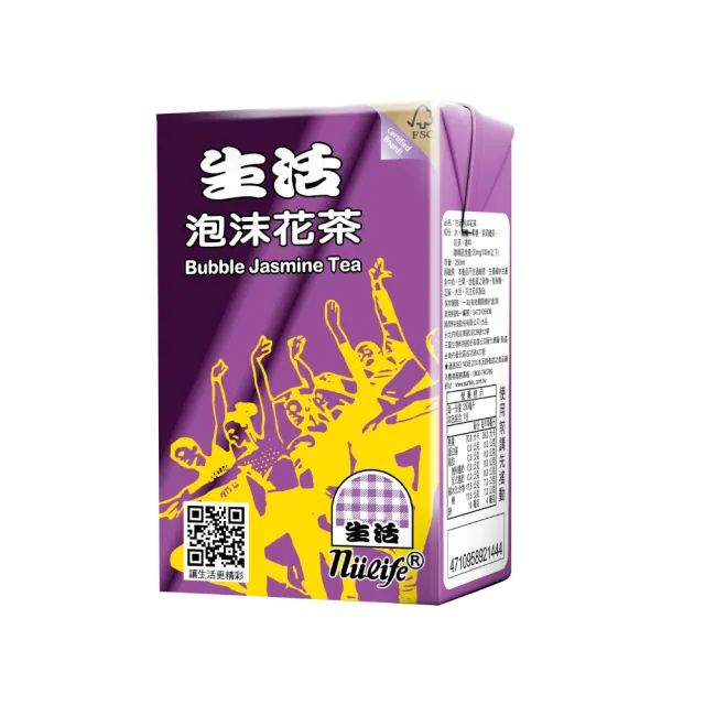【生活】泡沫花茶250mlx24入/箱(TQF微笑標章)