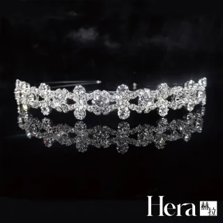 【HERA 赫拉】ll現貨ll甜美新娘韓版時尚水鑽珍珠裝飾髮箍/頭飾(現貨瘋搶中)