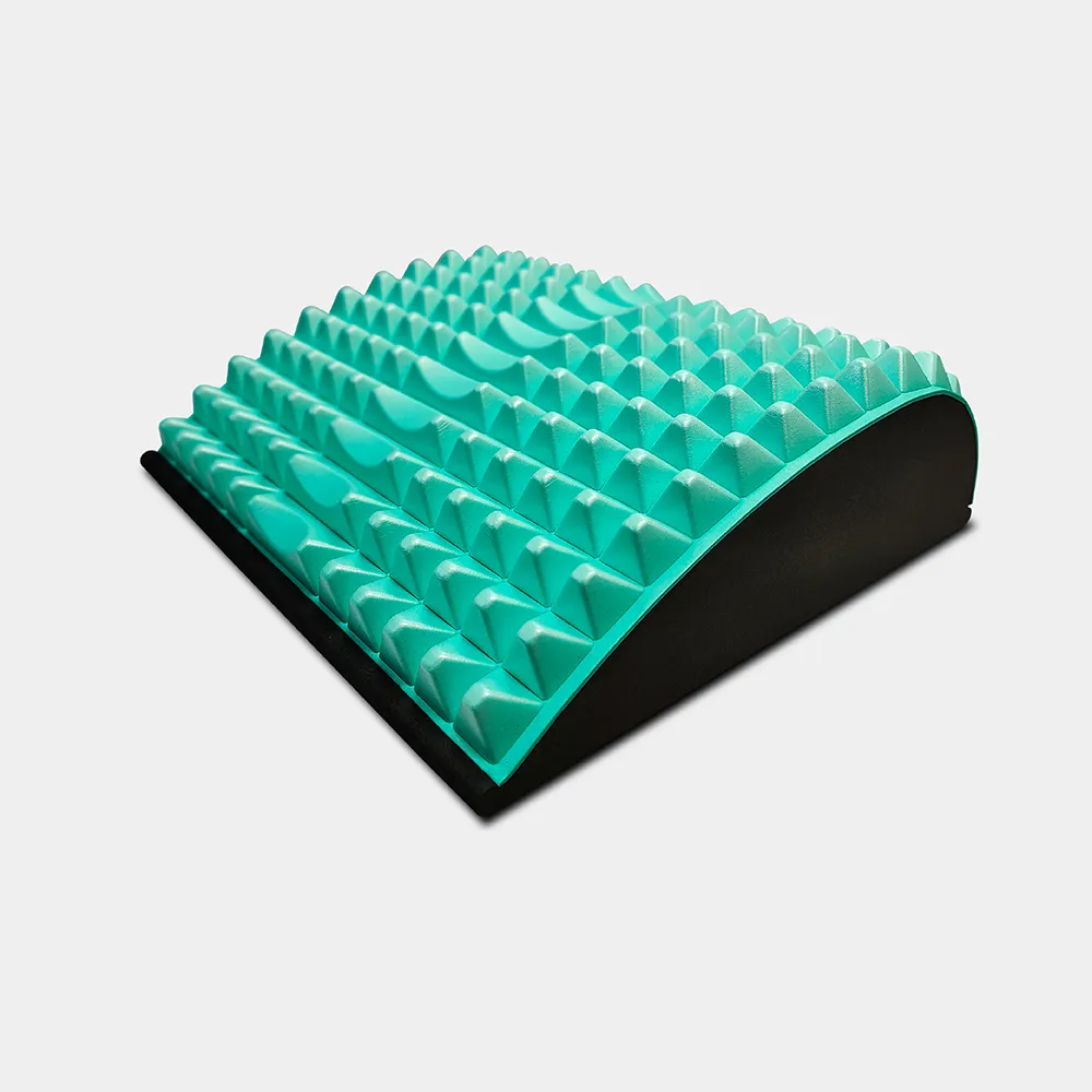 【台灣橋堡】頸腰背 救心 脊椎矯正 伸展墊(SGS 認證 100% 台灣製造 頸椎牽引 腰酸背痛 背部伸展器)