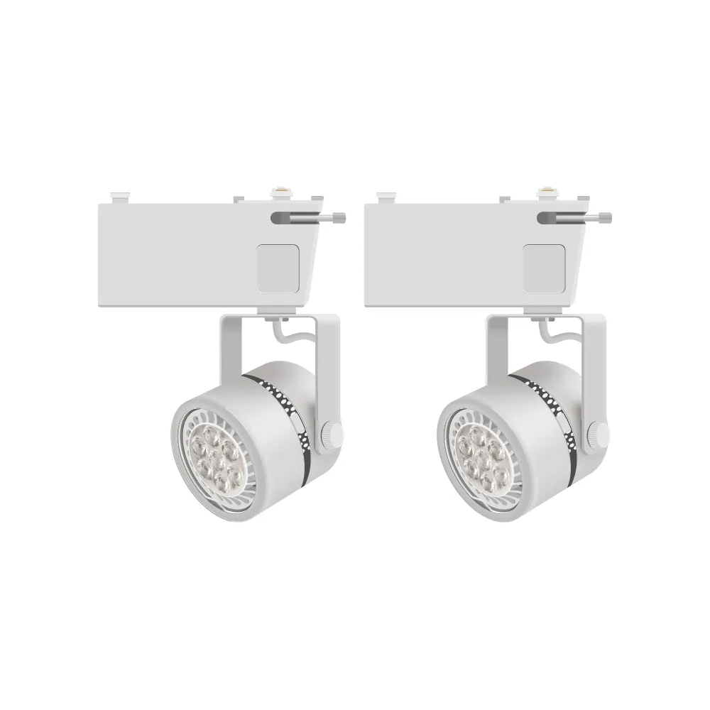 【金亮】4入組｜5W MR16軌道燈 含光源 可替換杯燈 黑白兩色(可調角度、MR16杯燈、軌道、工業風、簡約)