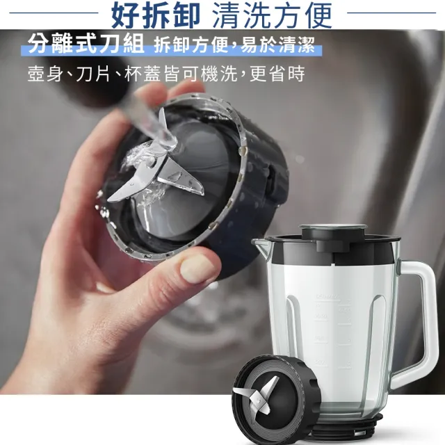 【Philips 飛利浦】抽UX20戰鬥陀螺_秒碎冰沙果汁機_HR2291/01