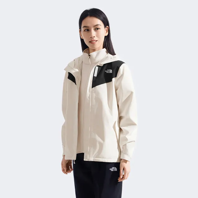 【The North Face】女款防水透氣三合一外套(多款任選)