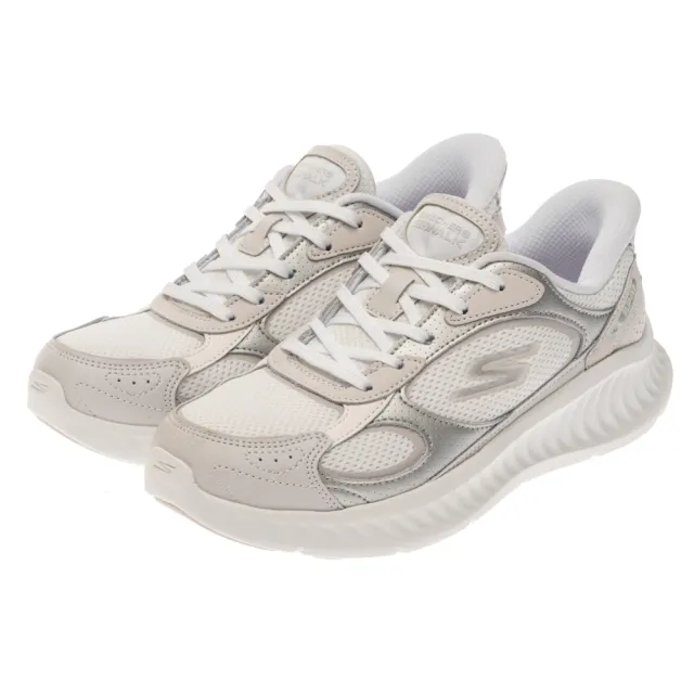【SKECHERS】女鞋 健走系列 健走鞋 瞬穿舒適科技 GO WALK NOW (125662SIL)