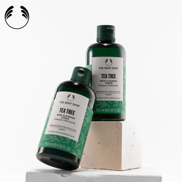 【THE BODY SHOP 美體小舖】茶樹淨膚深層潔面膠-250ML(淨化毛孔)