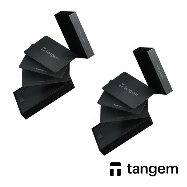【TANGEM】雙錢包備份組(Stealth Wallet 三卡組*2)